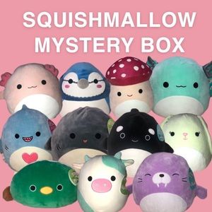 Squishmallow Mystery Box 12”/stackable/16”